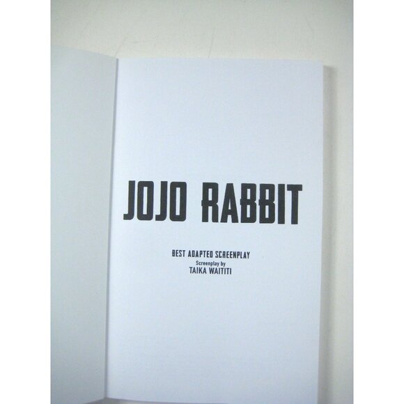 Jojo Rabbit Best Adapted Screenplay Script By Taika Waititi - Picture 3 of 6